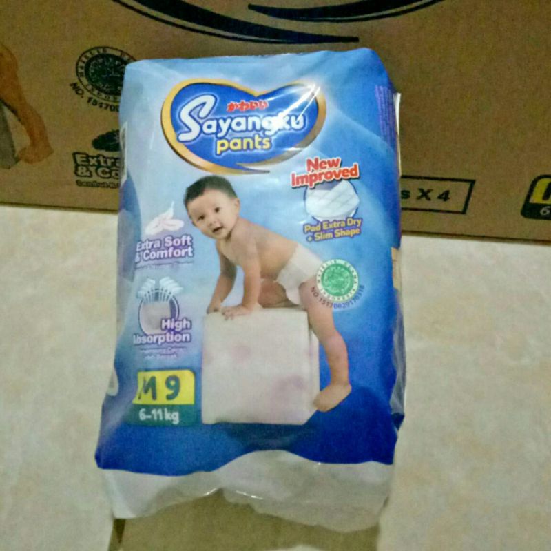 Pampers Sayangku Pants size M9