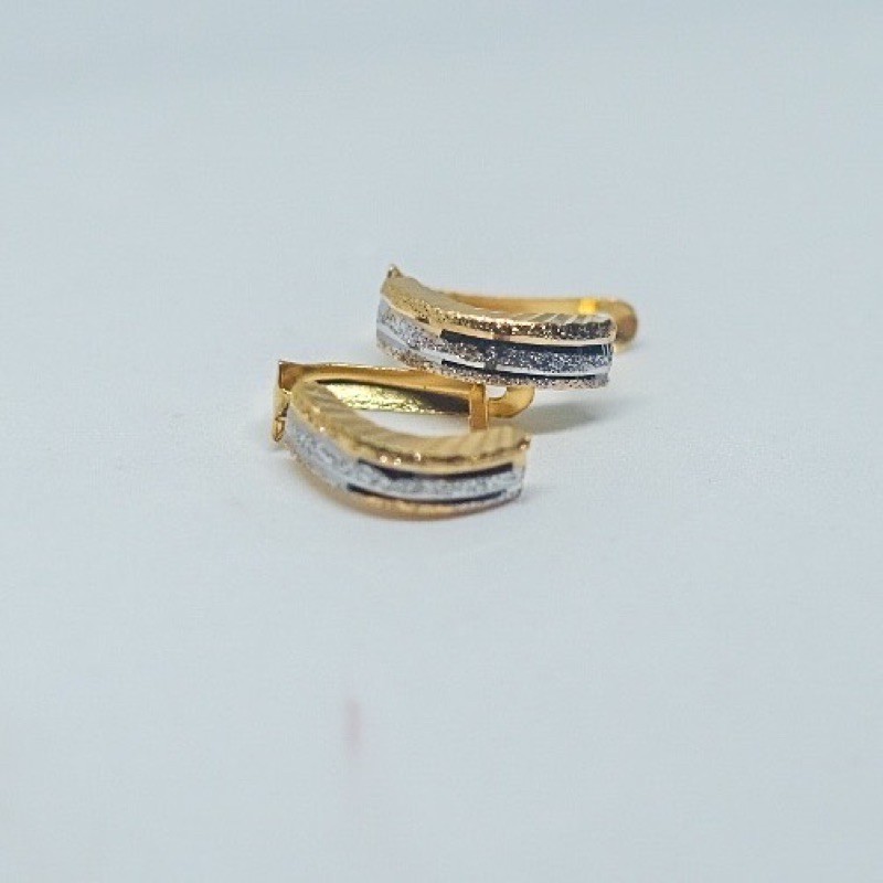 Anting Klip Dewasa Model Ukir Pasir