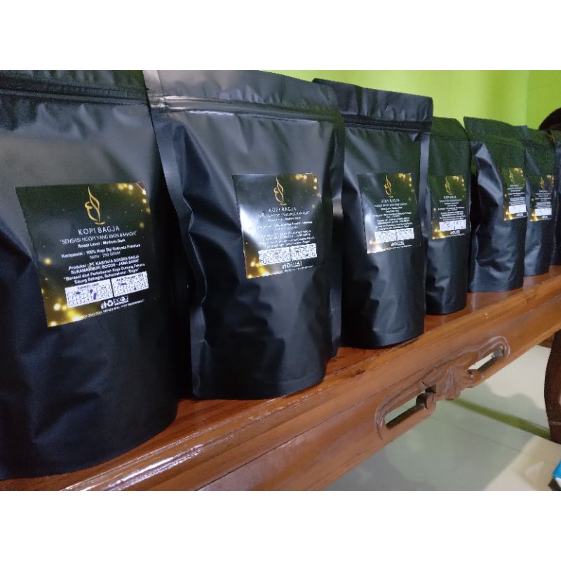 

KOPI BAGJA (BIJI KOPI ROBUSTA PREMIUM, MEDIUM DARK ROAST) NETTO 250 GRAM