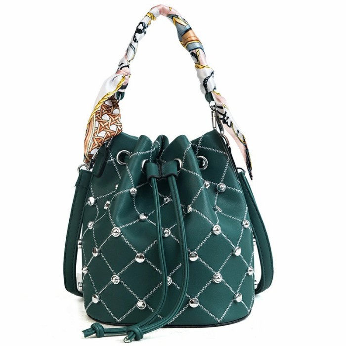 Tas Wanita Branded Import Murah Selempang Korea - Green Cuci Gudang