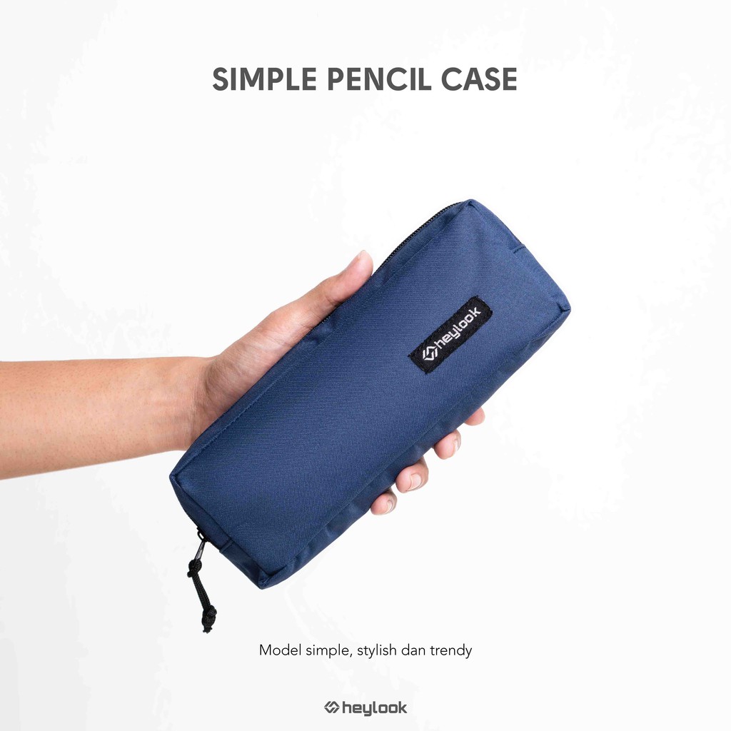 HEYLOOK Project - Tempat Pensil Pencil Case Kostak Kotak Alat Tulis Atk Sekolah Kuliah Kerja - [Bisa Cod]