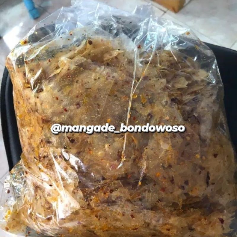 

Keripik Kaca Pedas kemasan 1kg