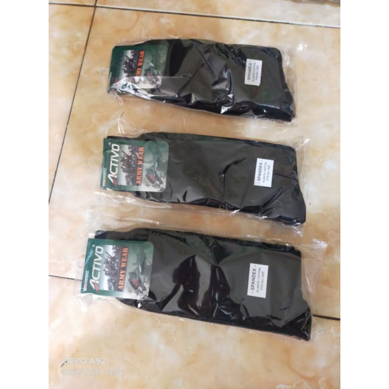 KAOS KAKI PDL TEBAL KUWALITAS PREMIUM BAHAN SPANDEK NYAMAN TIDAK PANAS PANJANG SEBETIS