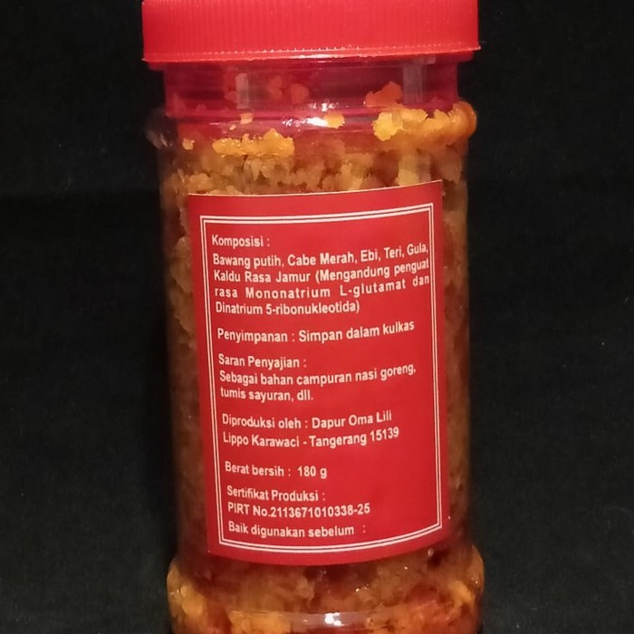 

Kualitas Terbaik - Xo Sauce - Saos Bumbu Campuran Ebi, Teri