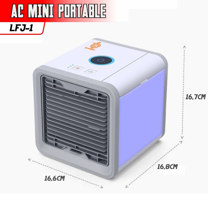 AC Mini AC Portable USB Original import Arctic Air Ultra 2X Cooling Power Air Cooler Pendingin AC Portabel Praktis Hemat Energi Mudah dibawa Kipas Cooler