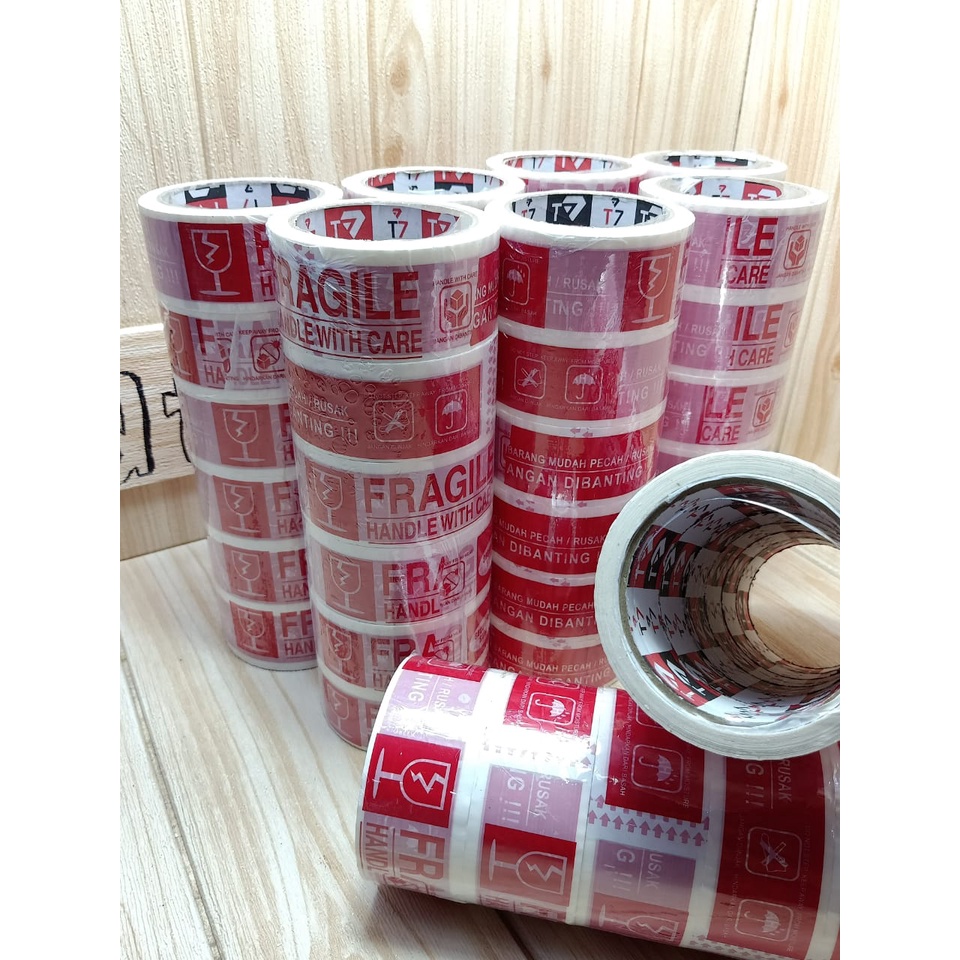 

Lakban Tape Isolasi Fragile 48 Mm 72 Yard 2 Inch