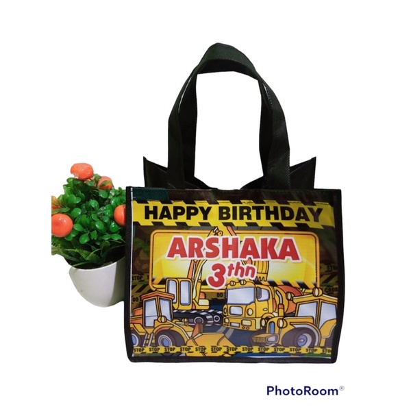 TAS ULTAH ANAK CUSTOM||TAS BOX NASI BENTO||TAS SOUVENIR