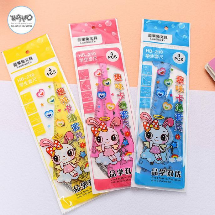 

pengaris set, pengaris sentengah lingkaran, pengaris segitiga