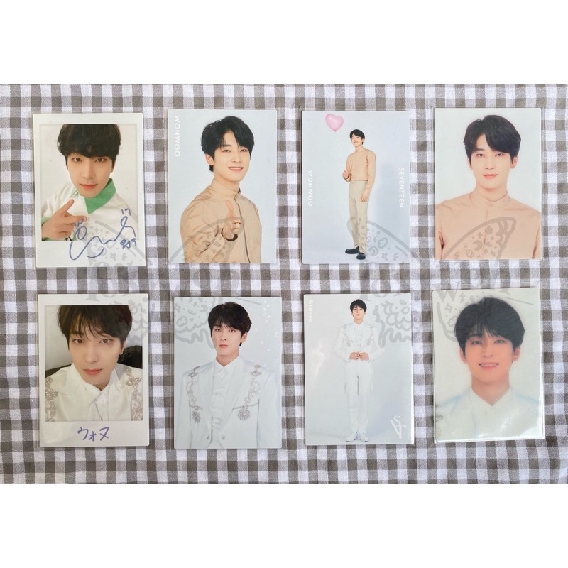 TC TRADING CARD JAPAN DOME TOUR TODOME WONWOO