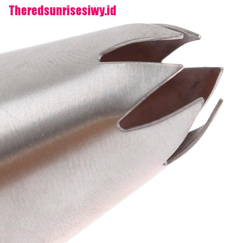 Spuit Piping Icing Bahan Stainless Steel Untuk Dekorasi Kue 844#