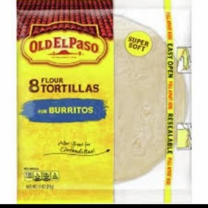 

Pastry | Old El Paso Tortilla Tortillas Flour 8'S Burritos Super Soft Kualitas Terbaik