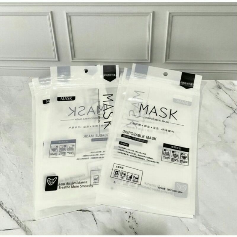 Kantong Ziplock Repacking Masker