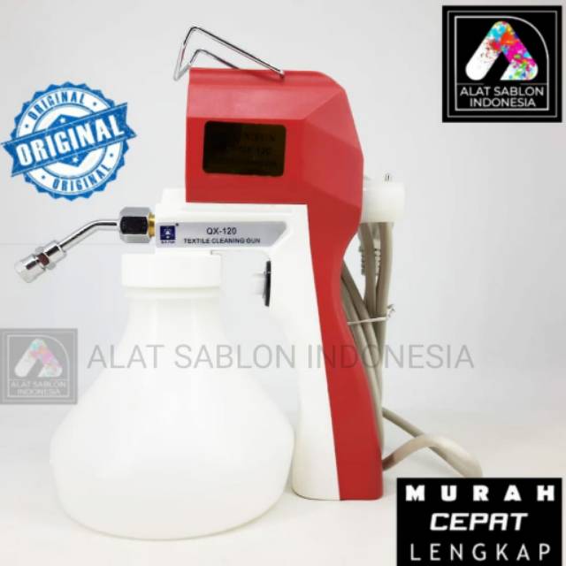 SPRAY GUN TEXTILE CLEANING GUN ALAT SABLON