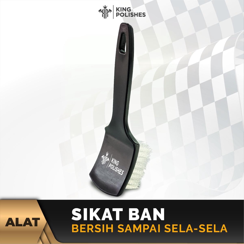 Sikat Ban - Sikat Alas Kaki - Wheel Brush untuk Mobil dan Motor