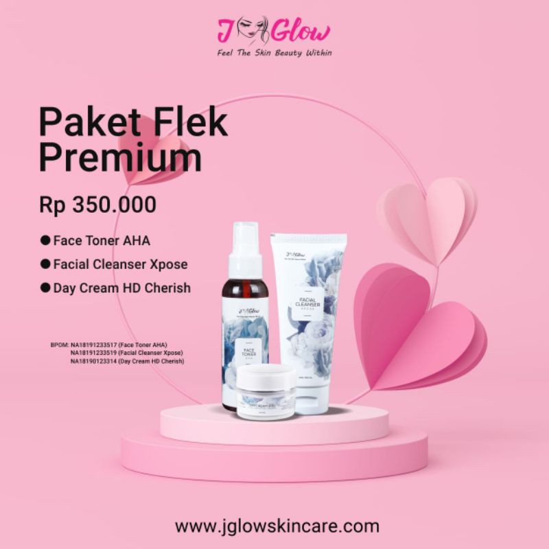 paket flek premium JGLOW