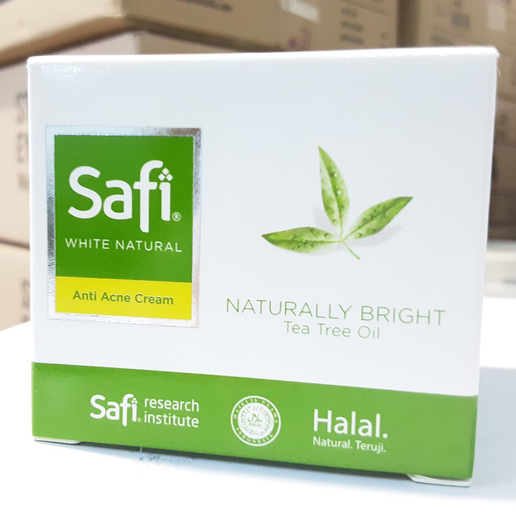 SAFI Anti Acne Cream Tea Tree Oil White Natural