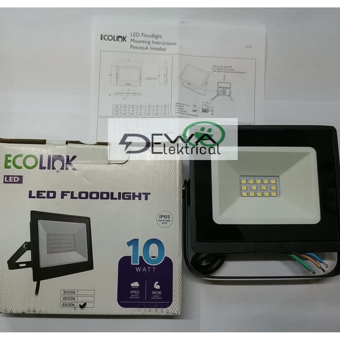 Ecolink LED Flood Light FL007 10W