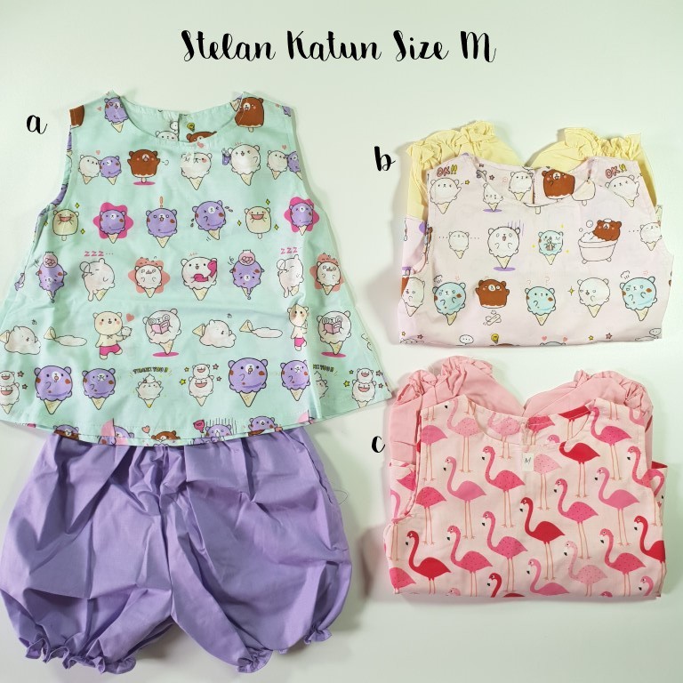 Stelan Anak Katun Size M