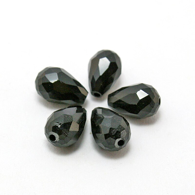 High Quality 5500 Faceted 8x11mm Teardrop Crystal Glass Quartz Drop Beads DIY Beads Accessories for Jewelry Making