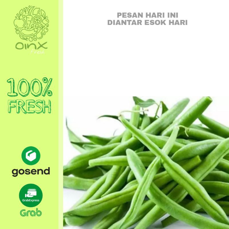 

Buncis / Sayur Buncis Segar 250gr