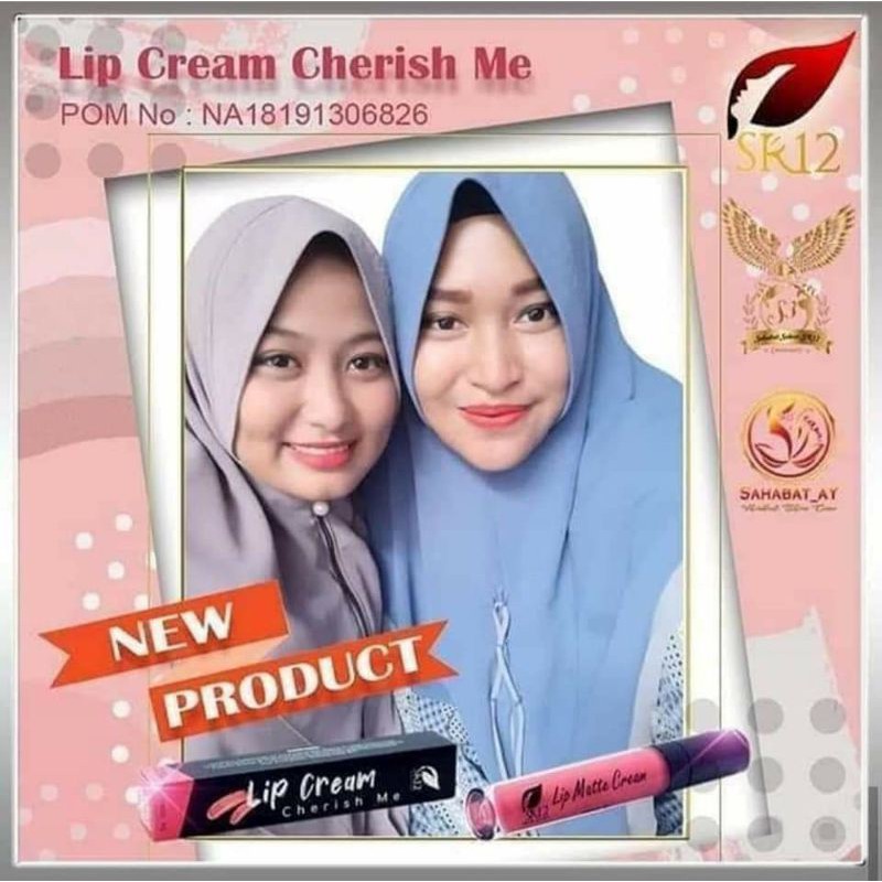 TERLARIS..!! SR12 LIP MATTE CREAM BPOM / LIPSTIK MATTE MAKE UP / BEBAS PARABEN , TAHAN LAMA &amp; RINGAN