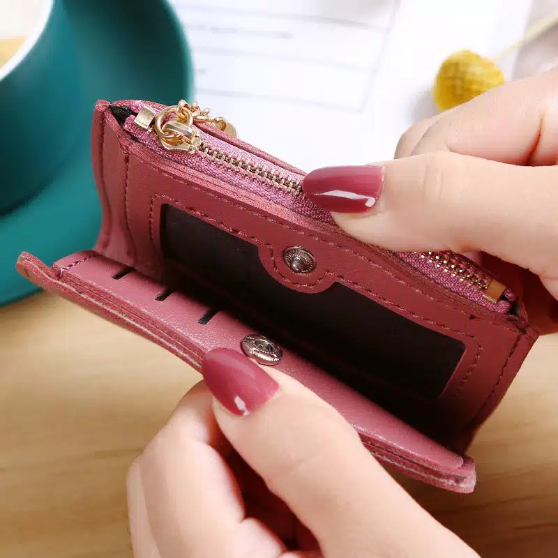 *ALIBABA1688* DOMPET LIPAT WANITA AS803 KOREAN FASHION TRENDY FASHION WALLET