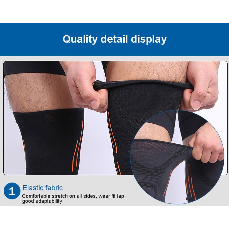 ALAT TERAPI LUTUT PELINDUNG LUTUT KNEE DEKER SUPPORT PAD BRACE FITNESS KNEE BRACE PROTECTION