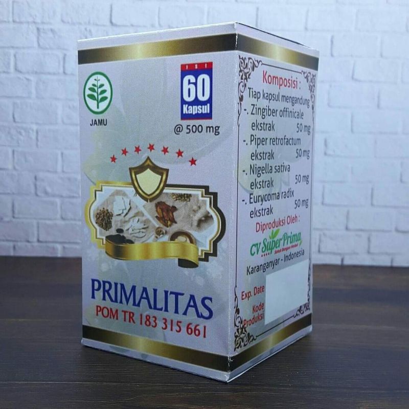 HERBAL PRIMALITAS SOLUSI ATASI KESUBURAN PRIA /MEMBERSIHKAN SALURAN SPERMA/MENJAGA MUTU SPERMA