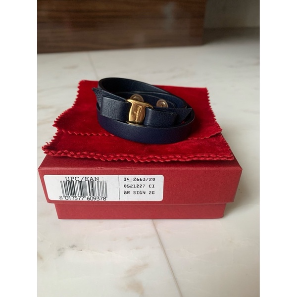 SALVATORE FERRAGAMO RIBBON BRACELET GELANG