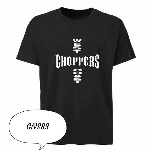 KAOS CHOPPERS WEST COAST DEPAN SIMPLE