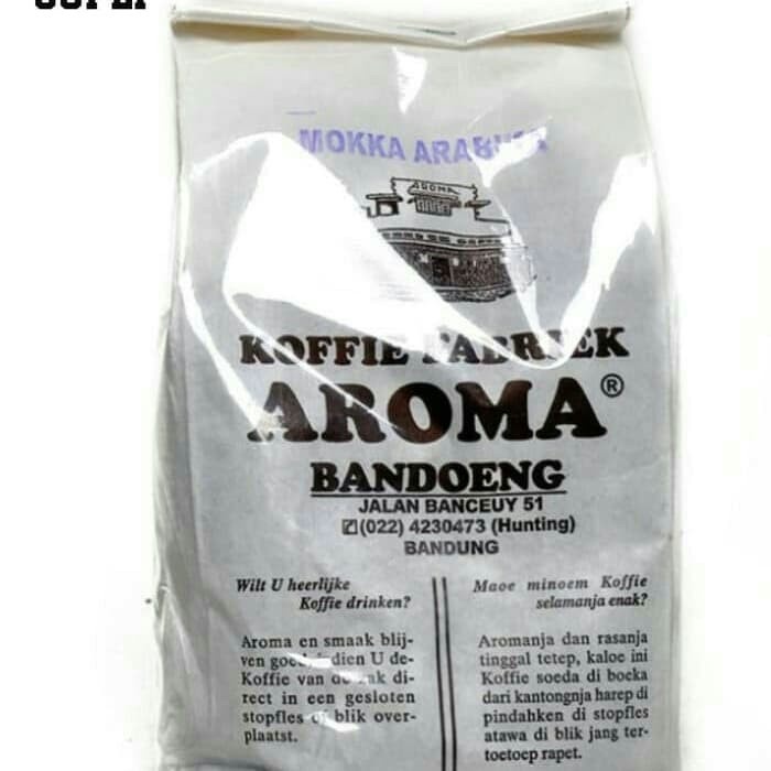 

201ggffg Kopi Aroma Bandung Moka Arabika 500 Gr - Giling Halus Ds20X11