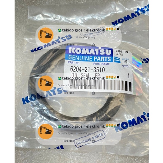 SEAL CRANKSHAFT DEPAN KOMATSU 6D95/4D95 6204-21-3510