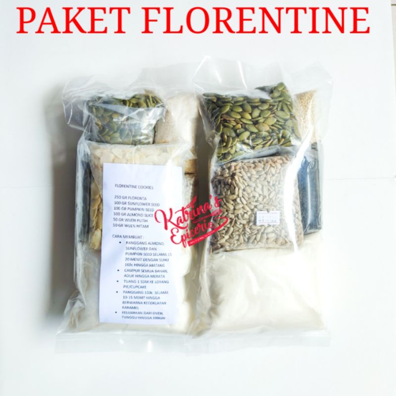 

Paket Florentine Cookies Almond Slice Wijen Hitam White Sesame Pumpkin Seed Kuaci Sunflower