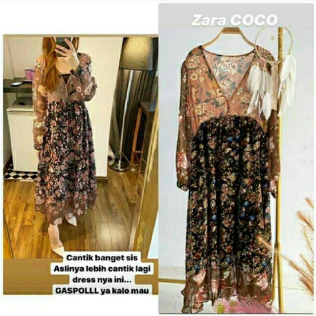 11160 Dress Maxi Brown Import 01-4