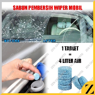 Sabun Pembersih Wiper Kaca Mobil Glass Auto Windscreen Cleaner Tablet Obat