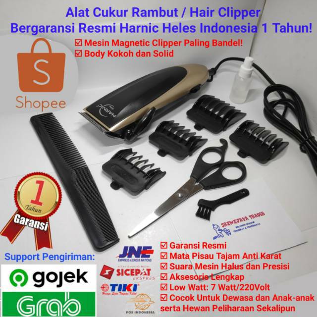 Alat Pencukur / Mesin Cukur Rambut Hair Clipper Harnic