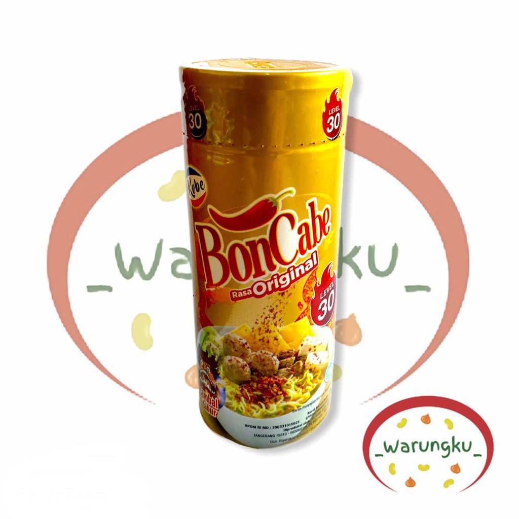 BOTOL Bon Cabe Original Level 30 Pedas Boncabe