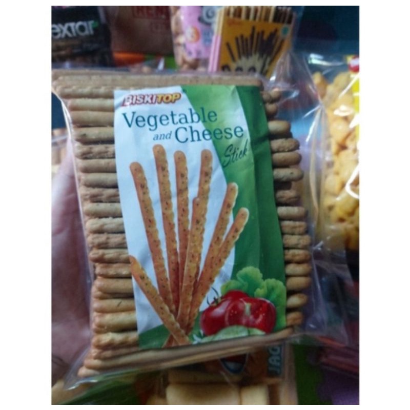 

Snack kiloan Biskitop Vegetable and Cheese Cemilan original, Exp panjang aman