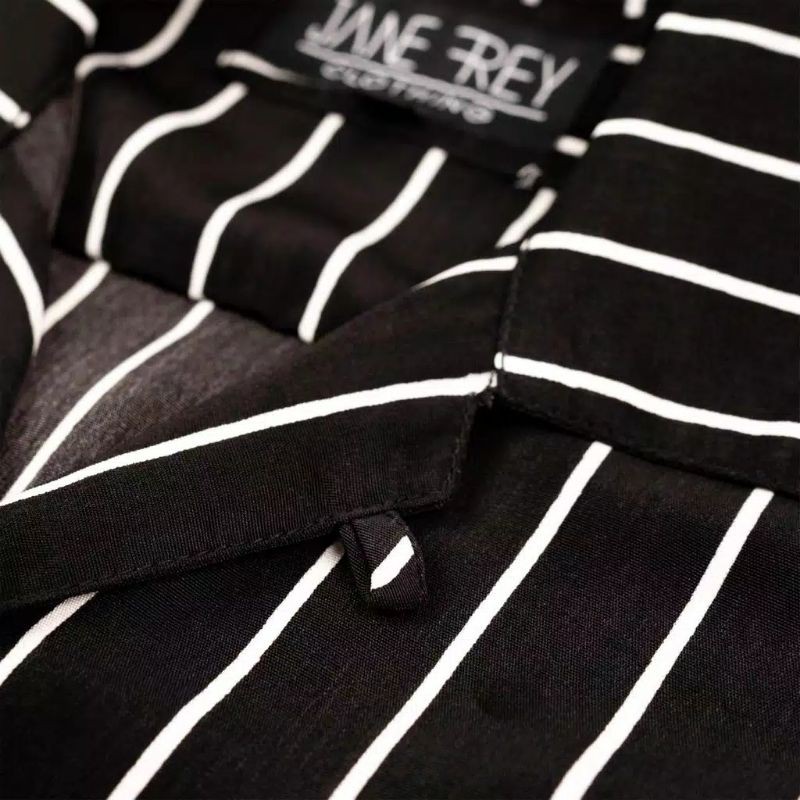 KEMEJA SALUR PRIA STRIPE LENGAN PENDEK COWOK 4559-4