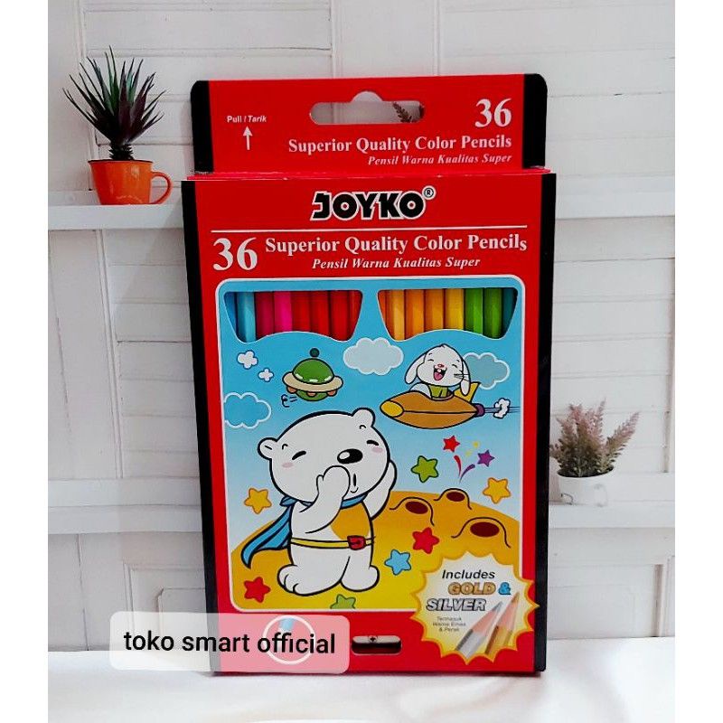 

PENSIL WARNA JOYKO 36 EARNA