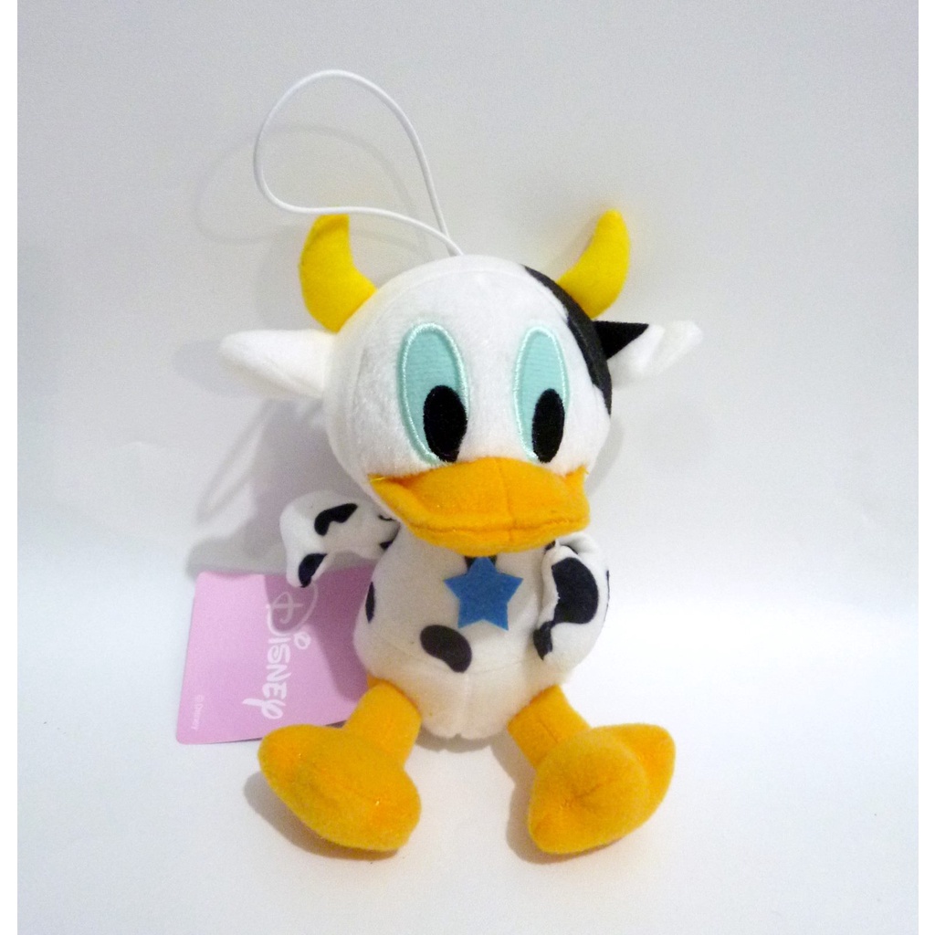 Boneka Donald Duck Cow Costume Original Disney JP Jepang