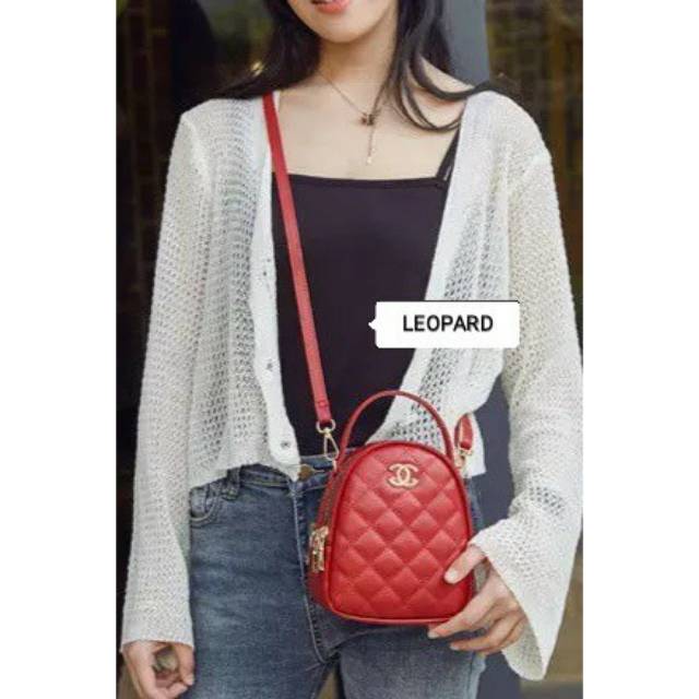 TAS SELENDANG MINI REPLIKA CHANNEL SLINGBAG CHANEL LUCU KECIL  MURAH SANTAI MODEL IMPORT BATAM
