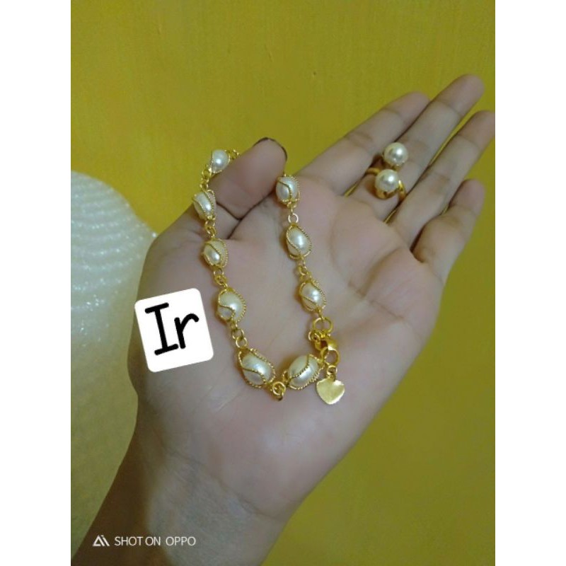 set gelang cincin bisa satuan