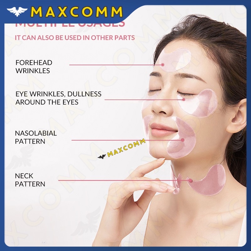 【BPOM】BIOAQUA eye mask Moisturizing masker mata 7.5g - Blue eyemask 1p