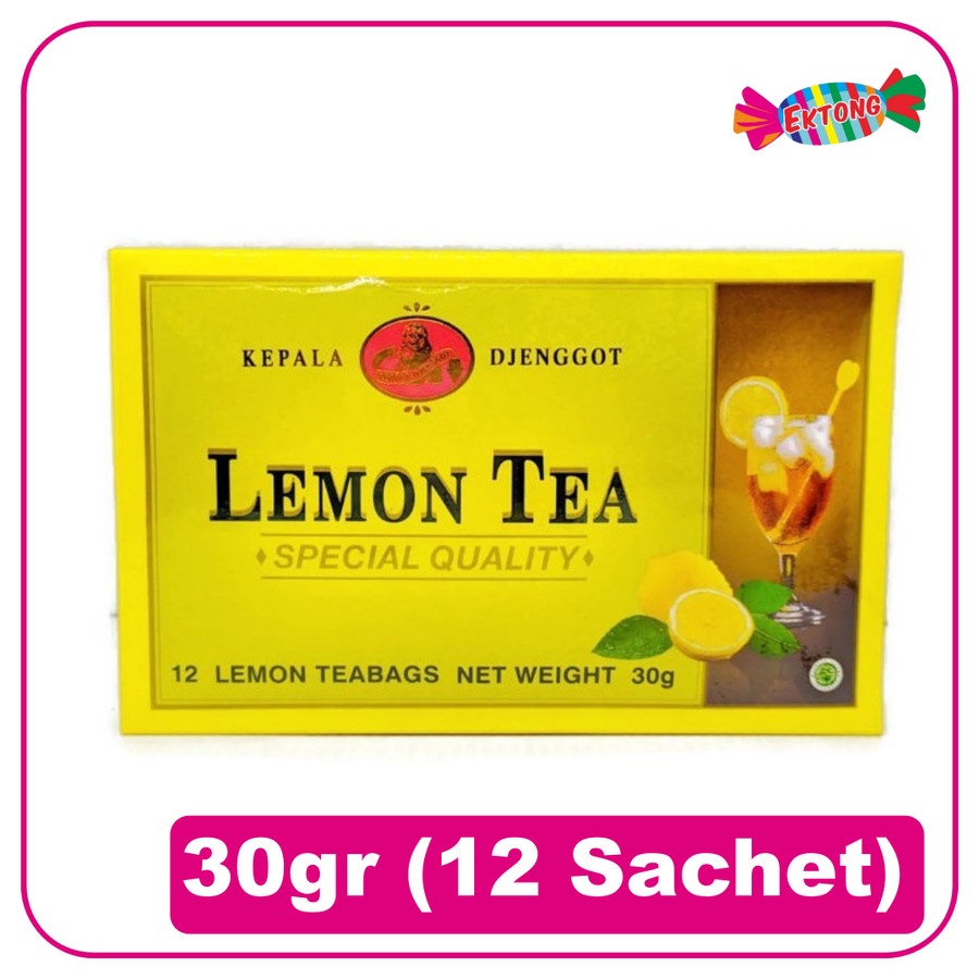 

KEPALA DJENGGOT SPECIAL LEMON TEA 30GR ( 12 SACHET )