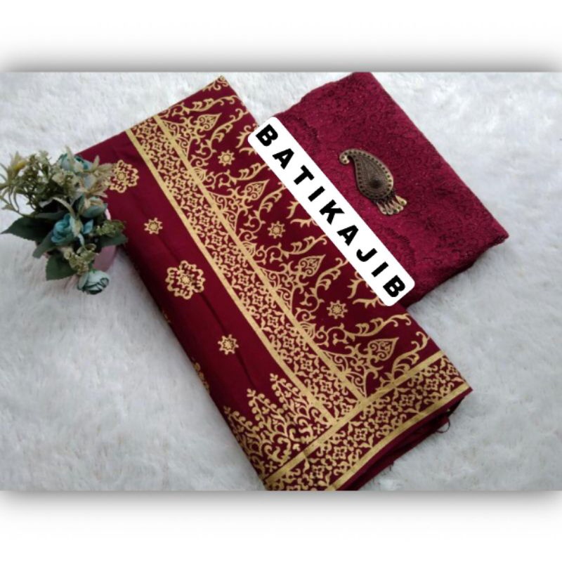 Kain Batik Prada Anjani Songket Kain Brokat Kebaya