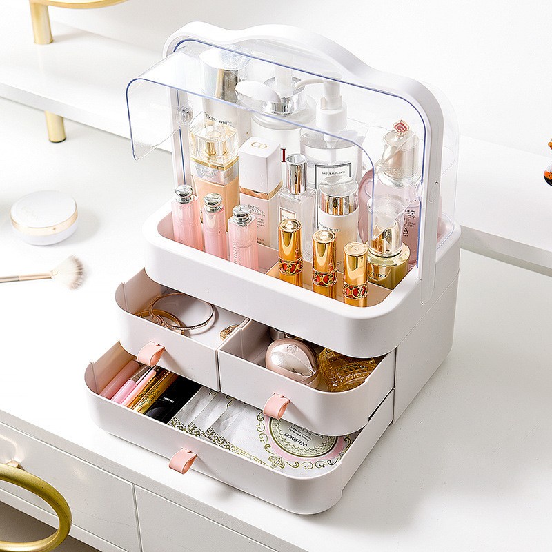 Rak kosmetik D21 Kotak Makeup Storage Tempat Penyimpanan Kosmetik MB974