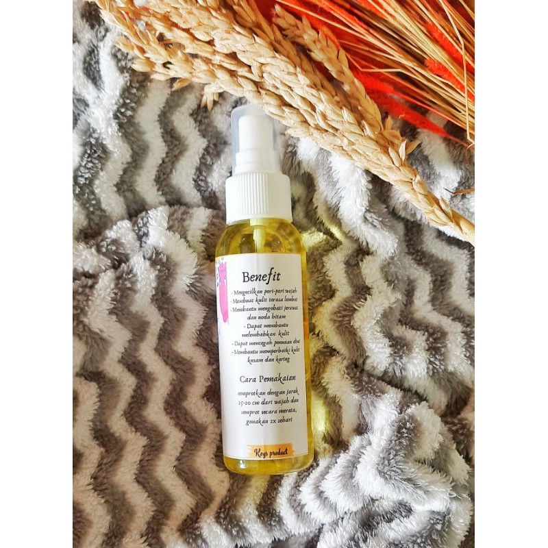 PREMIUM Saffron Water ORIGINAL 100 ml KEAJAIBAN Perawatan Wajah Cantik Lembut Bercahaya-3