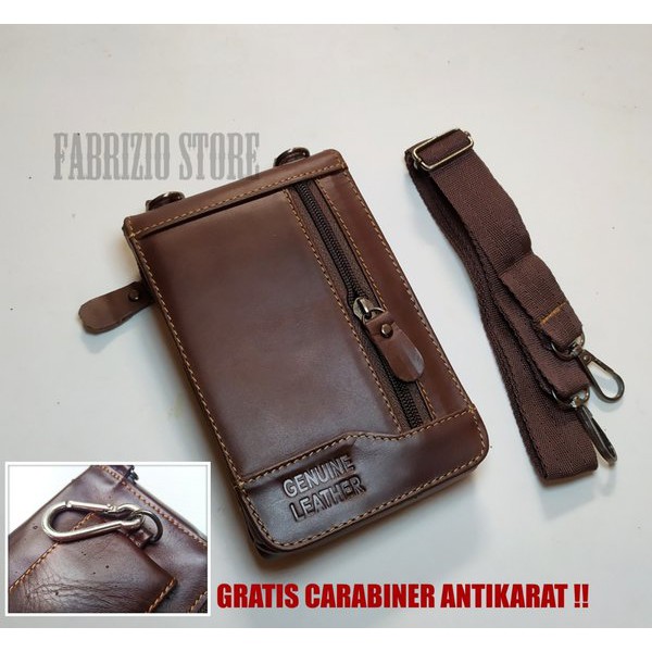 TAS HP PRIA KULIT SAPI ASLI