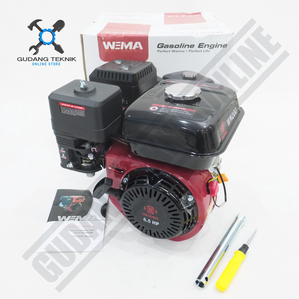 Engine WEIMA 6.5 Hp WM200 / Mesin Penggerak Serba Guna 6.5Hp / Engine Gasoline WEIMA WM 200 4Tak